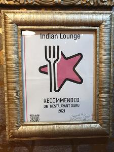 Indian Lounge Edinburgh & Glasgow Restaurant Guru recommended 2021.
